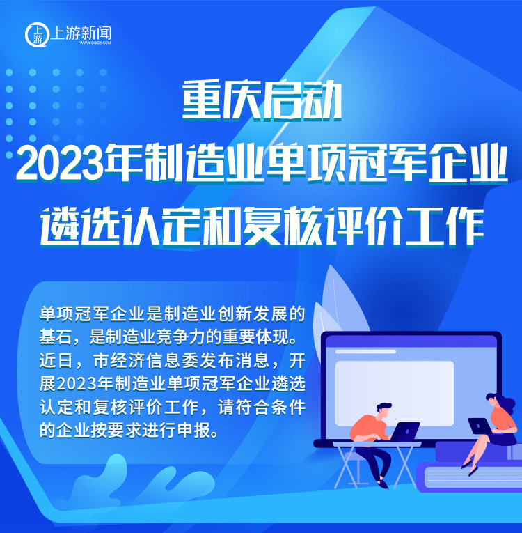 重庆2023年制造业单项冠军企业申报