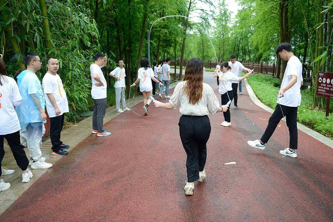 顾迪十周年徒步拓展活动