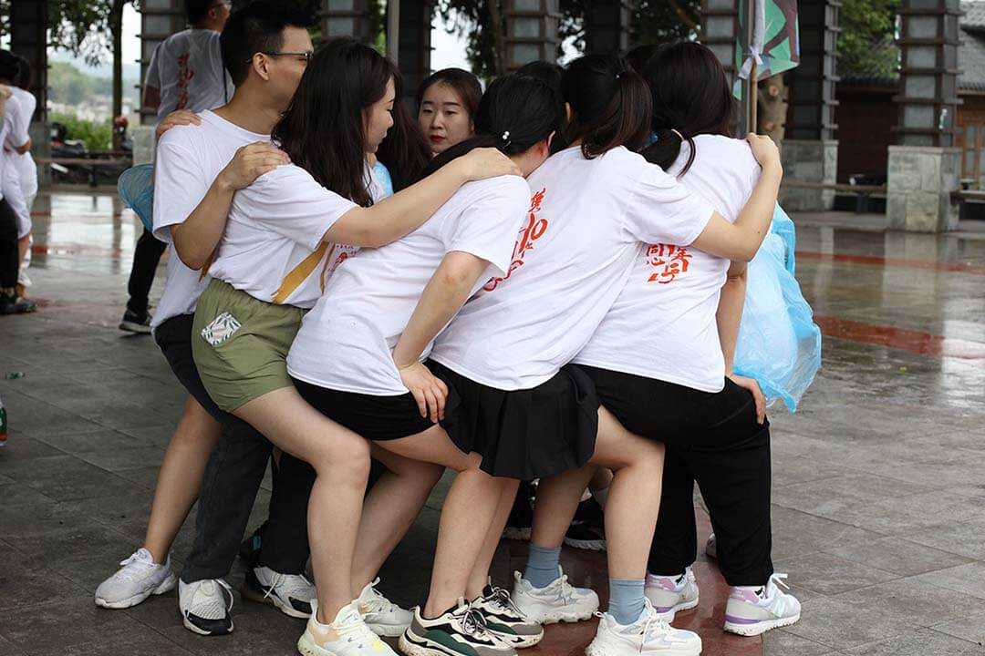 顾迪十周年徒步拓展活动