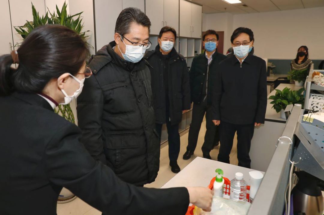 申长雨在局科学城办公区调研指导疫情防控工作